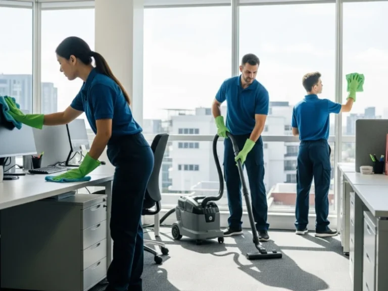Creating a Clean and Productive Workspace Through Corporate Office Cleaning