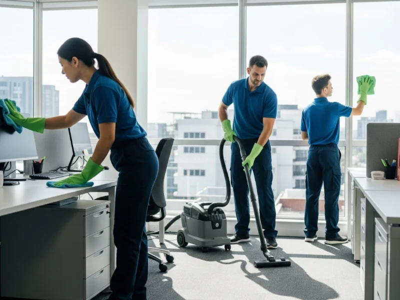 Creating a Clean and Productive Workspace Through Corporate Office Cleaning